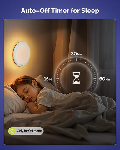 Aggforbl 2-pack battery-powered lights for multiple rooms.