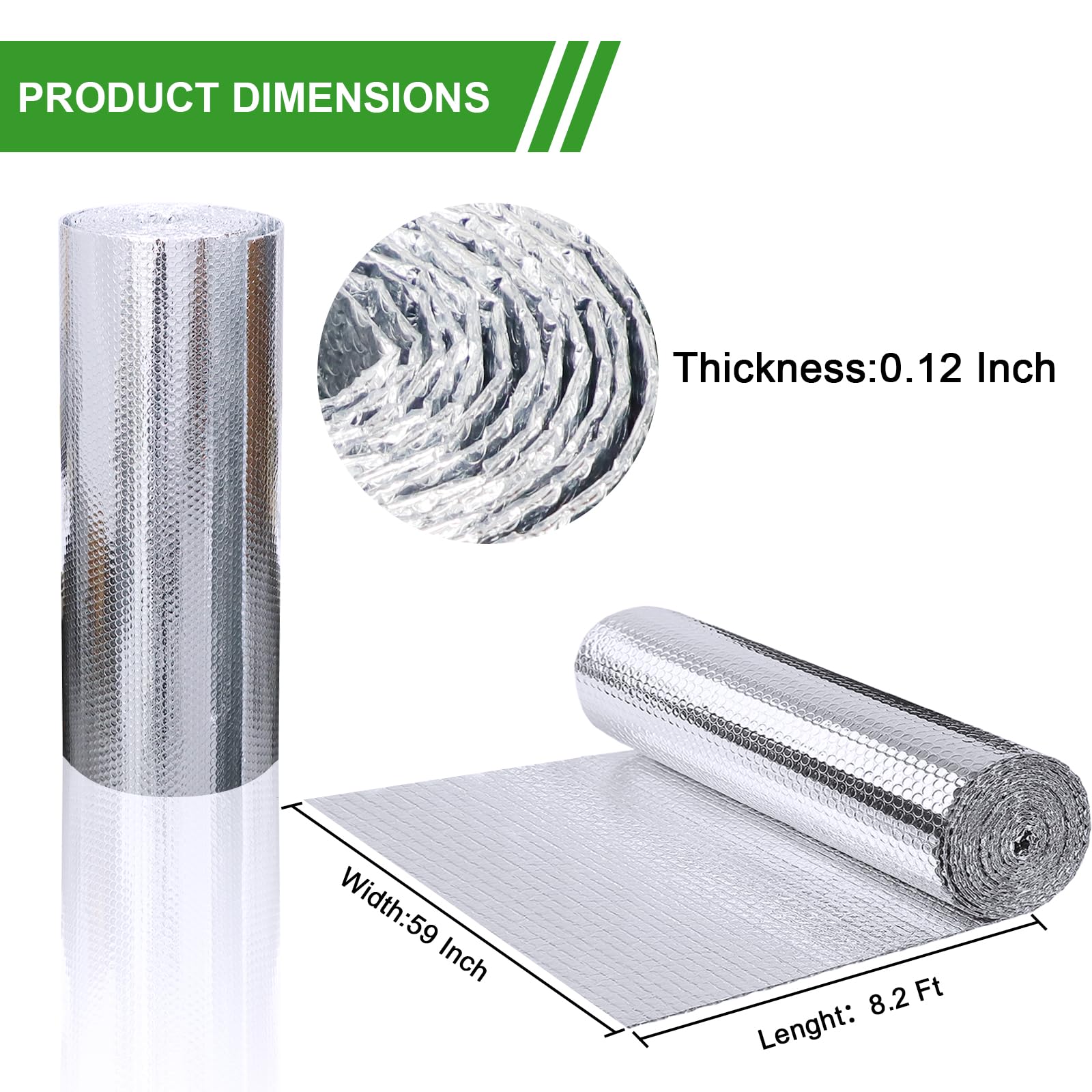 AGHITG Easy Install Window Insulation seals drafts quickly