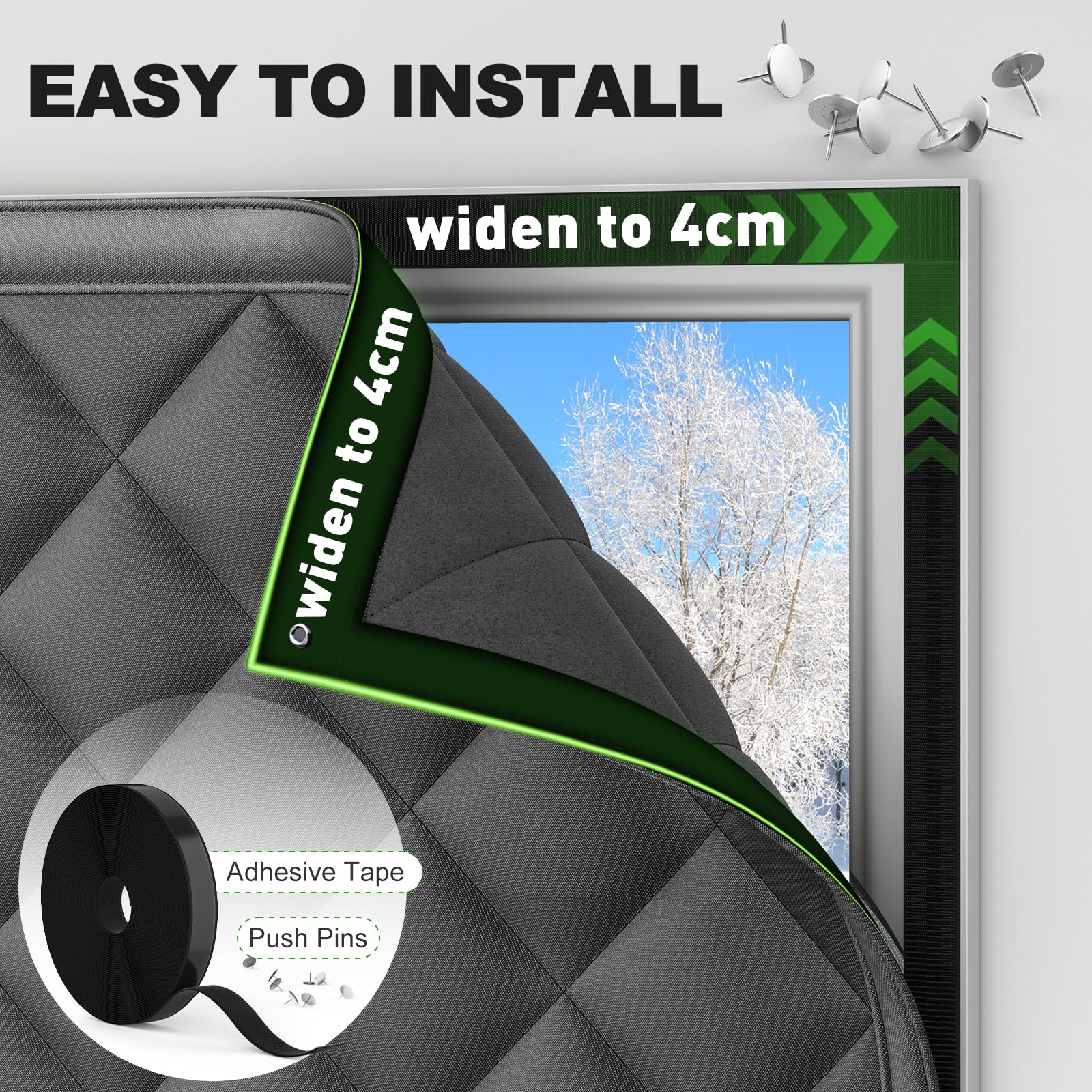 AGHITG exclusive-roll-design shown for convenient folding and storage.