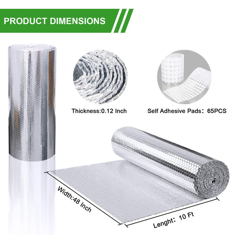 Privacy-friendly AGHITG insulation covering a large window
