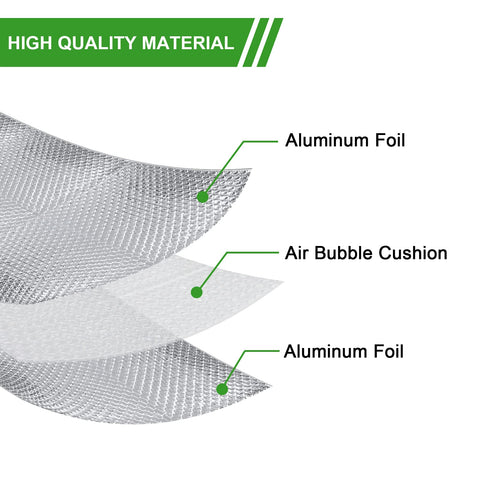 AGHITG Window Insulation Kit 59x99 flat unfolded, easy to apply on glass