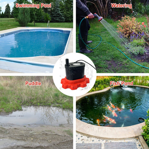 AgiiMan versatile pump suitable for pools, ponds, and tanks