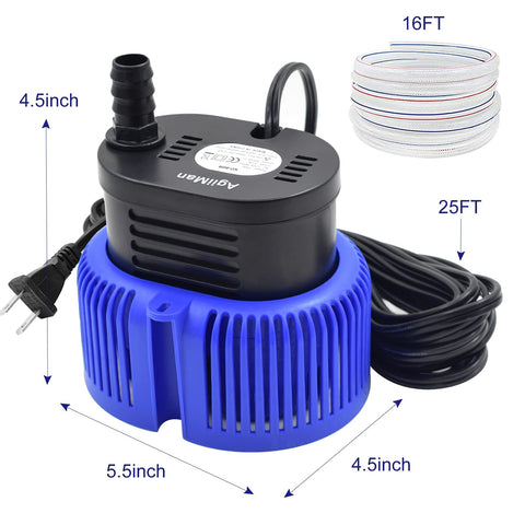 AgiiMan pump with ABS shell supports reliable outdoor operation.