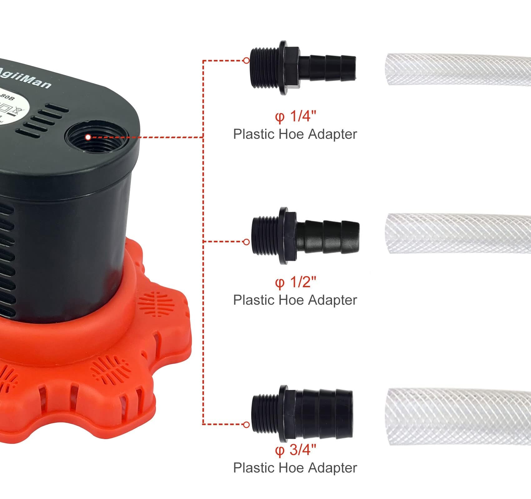 AgiiMan pool cover pump portable design fits in tight spaces