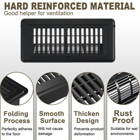 AGlLEFOXX rustproof vent cover—premium ABS for busy homes.