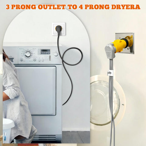 Compatible with most 3-prong outlets in older buildings.