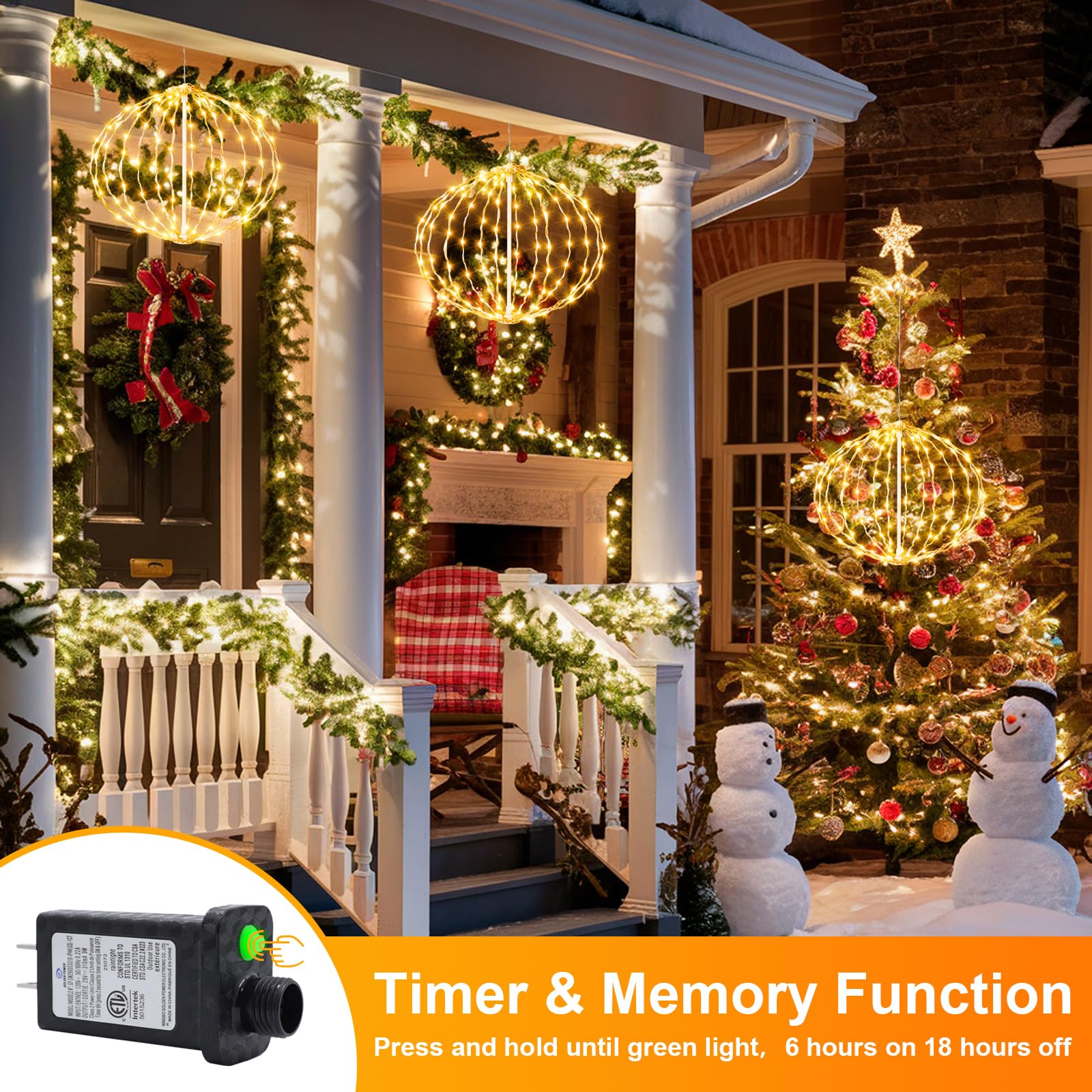 AGOTD lights remember last mode and timer settings for easy recall.