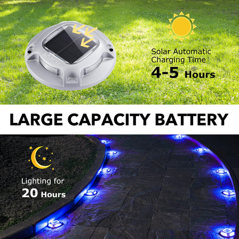 AGPTEK LED deck light with aluminum shell resists weather and wear.
