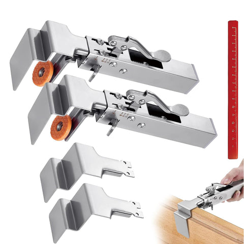 AGPVZUQL drawer front clamps – adjustable-width grip for cabinet and drawer installations