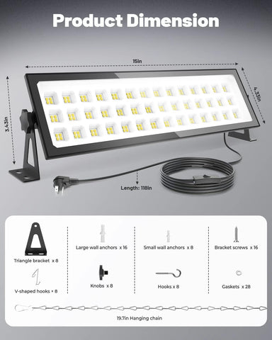 AGranTOP long-lasting design with 50,000-hour lifespan.