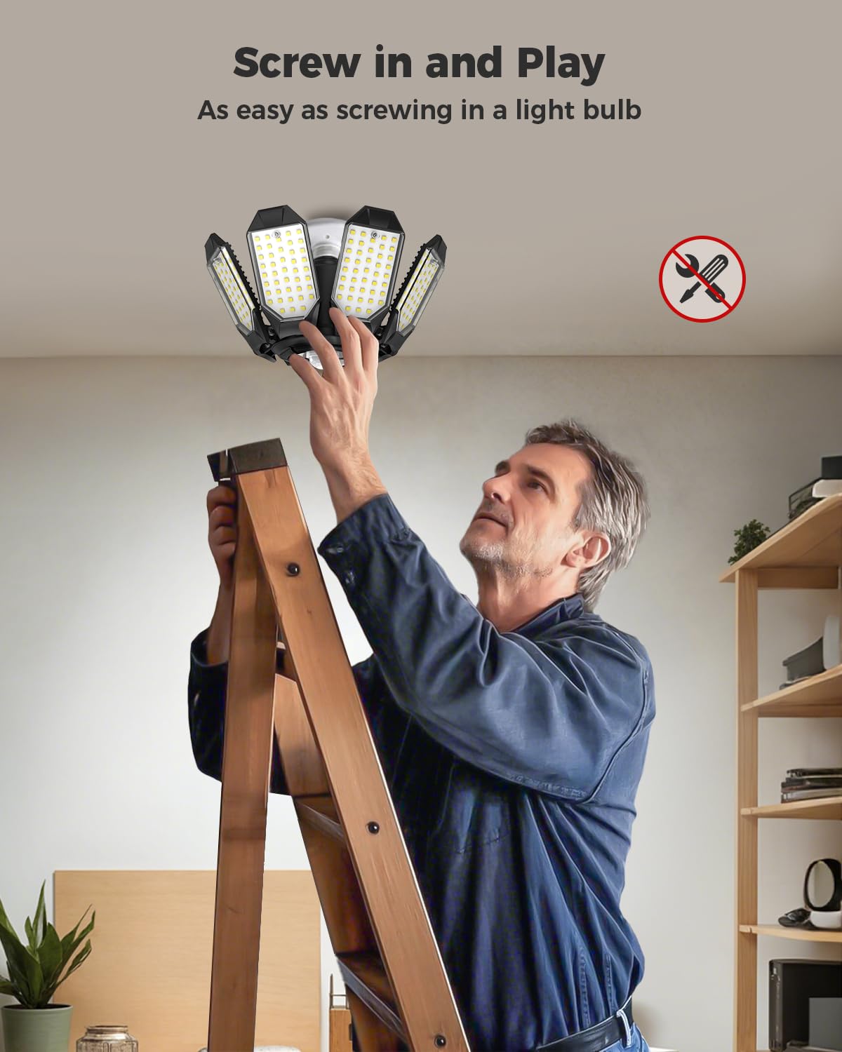 AGrantTOP 6500K daylight tone for crisp task lighting.