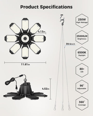 AGranTOP ceiling-mount or hanging installation fits varied spaces.