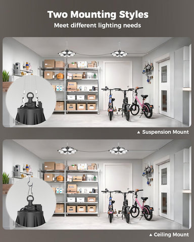 AGranTOP suspension chains and hooks enable flexible, easy mounting.