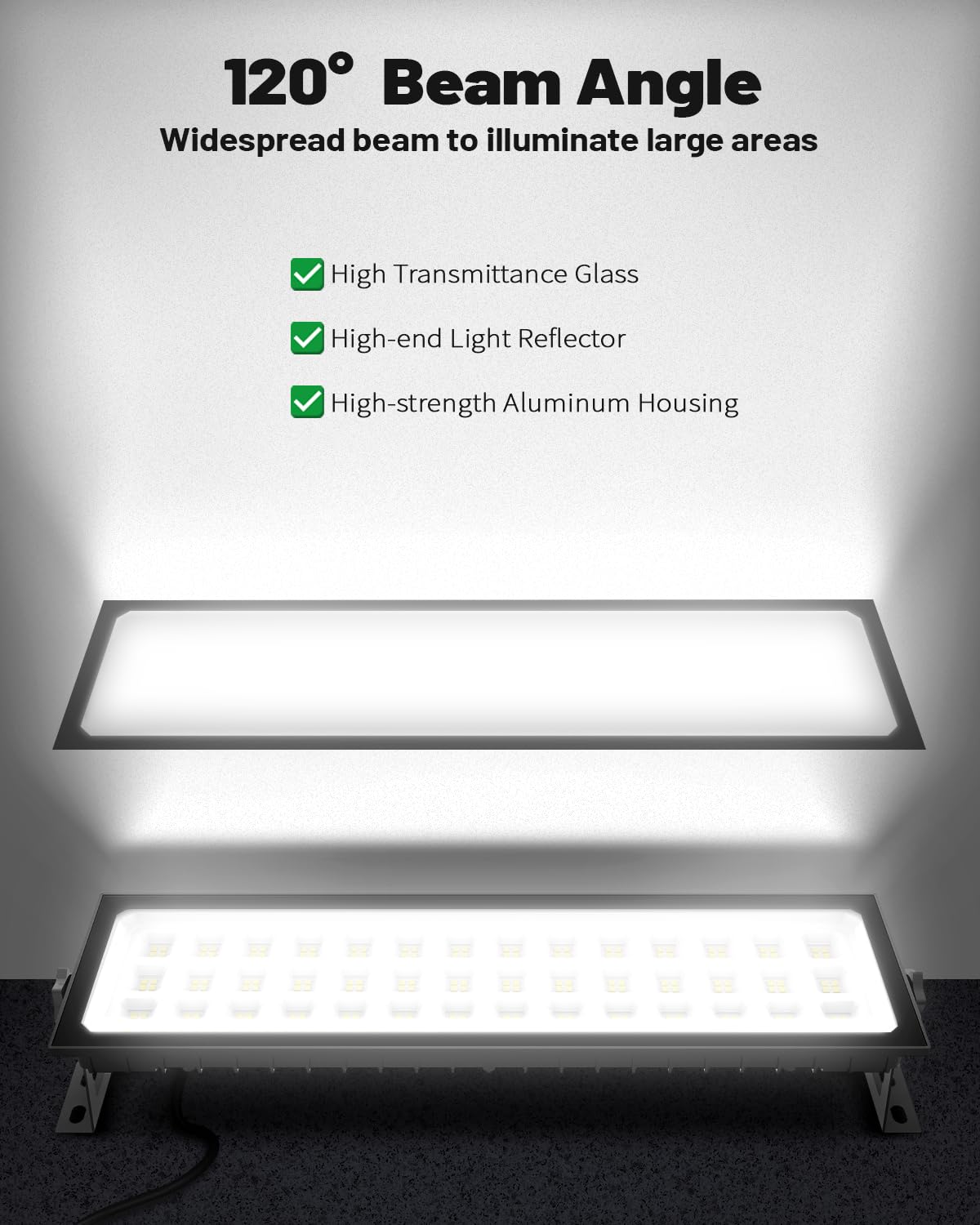 AGranTOP aluminum heat sink aids efficient cooling and longevity
