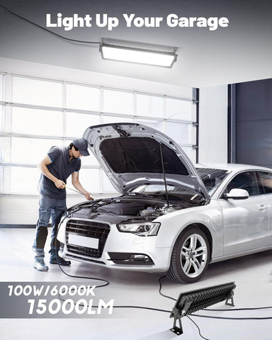 AGranTOP LED shop light with in line switch for simple control