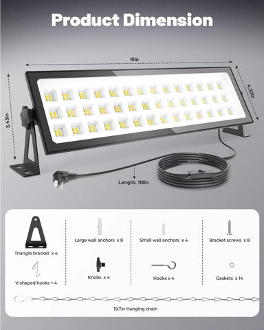 AGranTOP wide 120 degree beam covers broad areas evenly