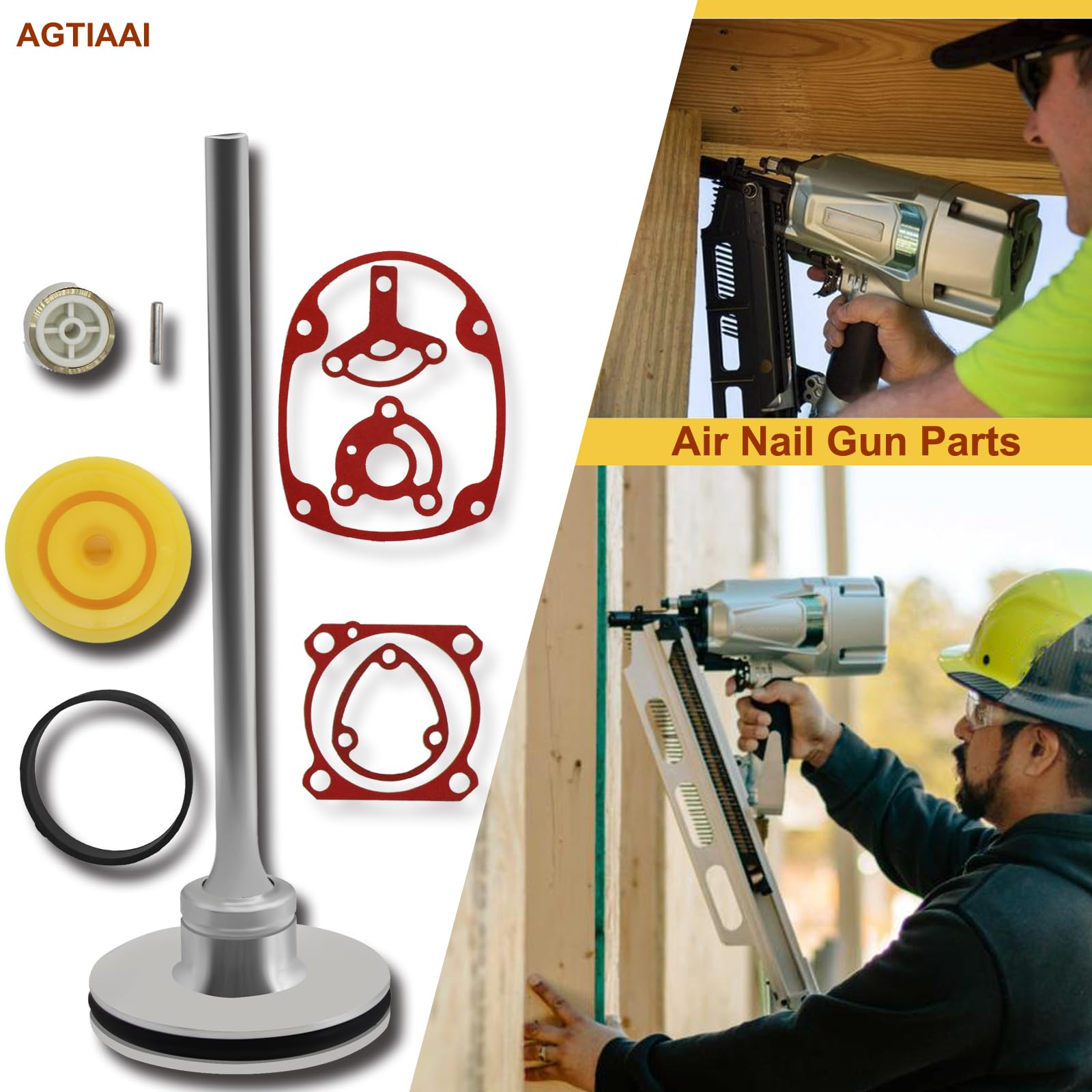 AGTIAAI Hitachi rebuild kit ribbon spring for consistent nail drive performance.