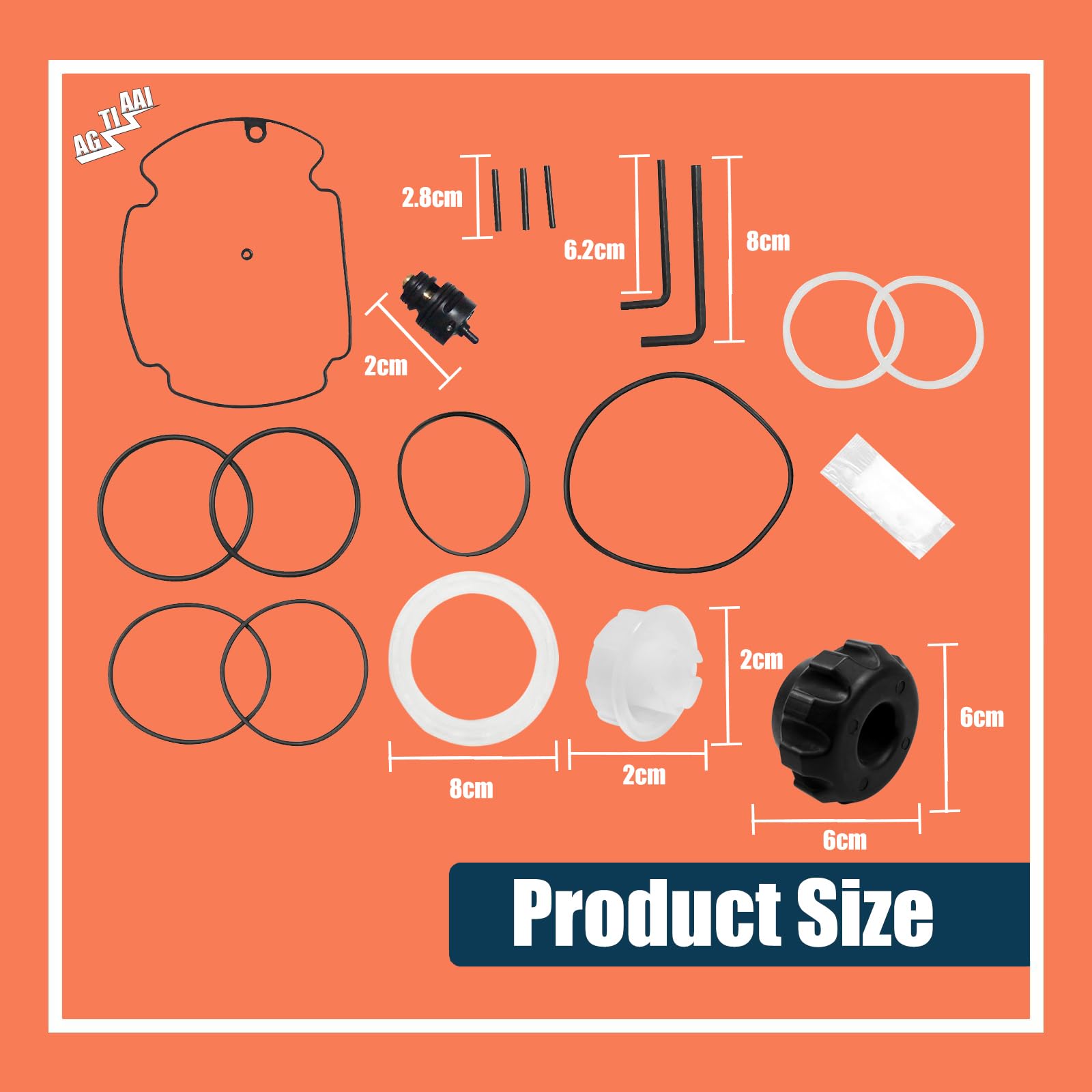 AGTIAAI gasket for FC350A provides a long-lasting seal