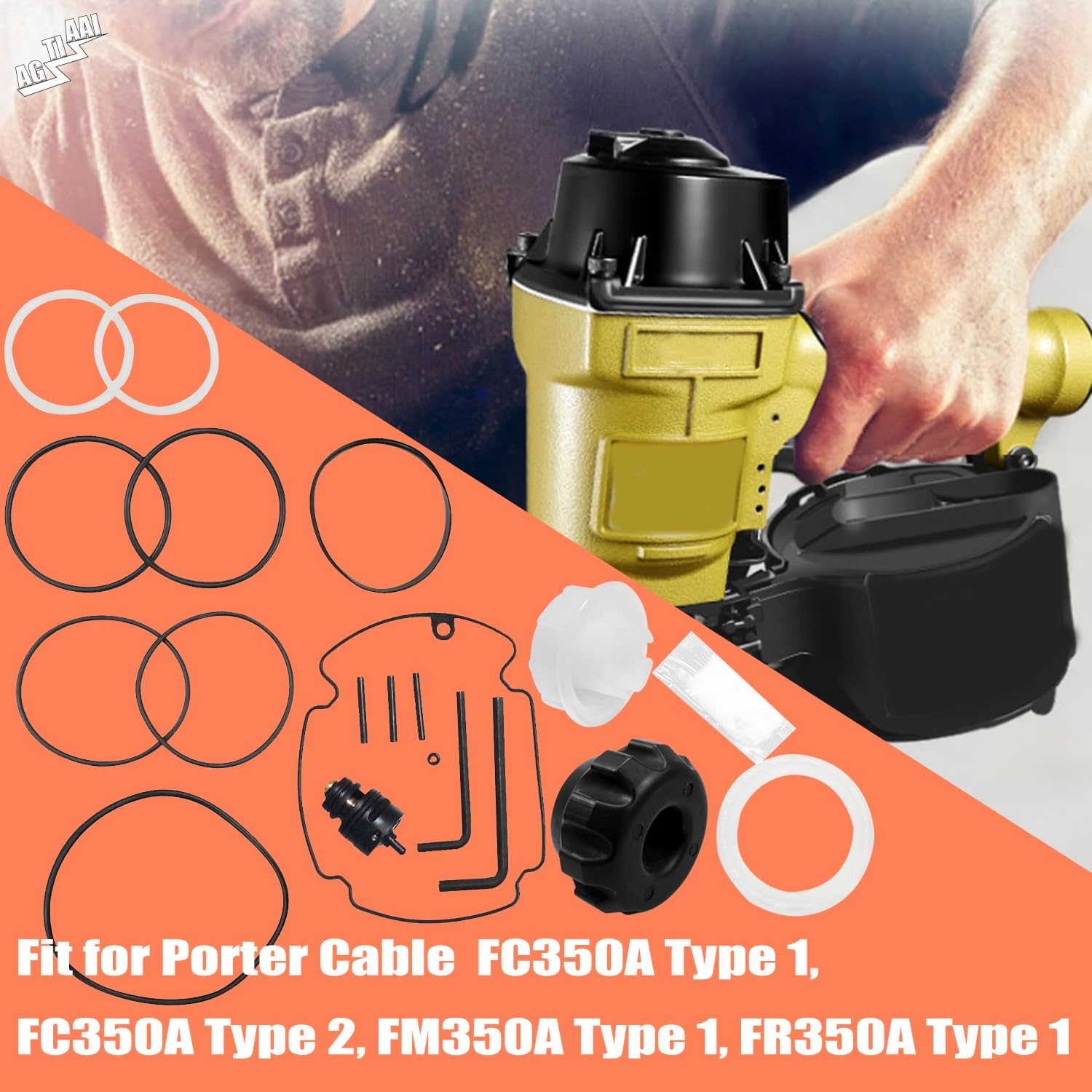 AGTIAAI collar for FC350A/FM350A aligns components securely