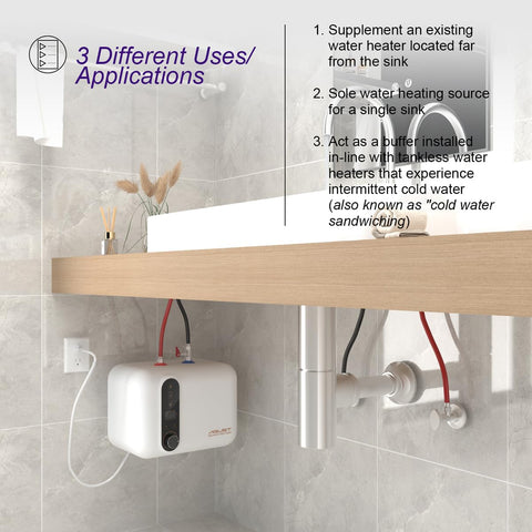 Agust smart inverter for energy-saving hot water storage