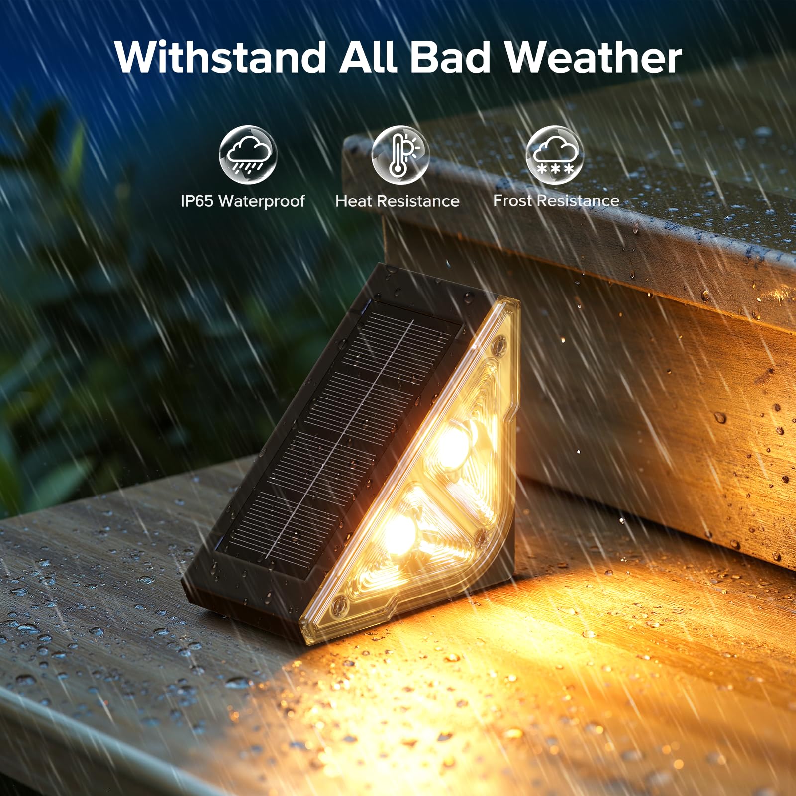 Ahaorigin LED spot-lens triangle close-up showing bright, glare-free illumination