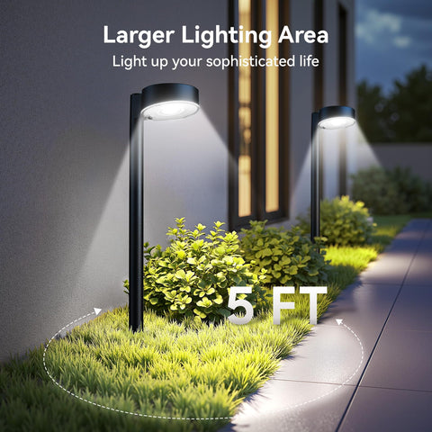 Ahaorigin modern pathway-light design adds sleek curb appeal