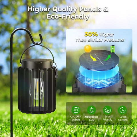 Ahaorigin 4-pack lanterns offer versatile outdoor gifting and decor.