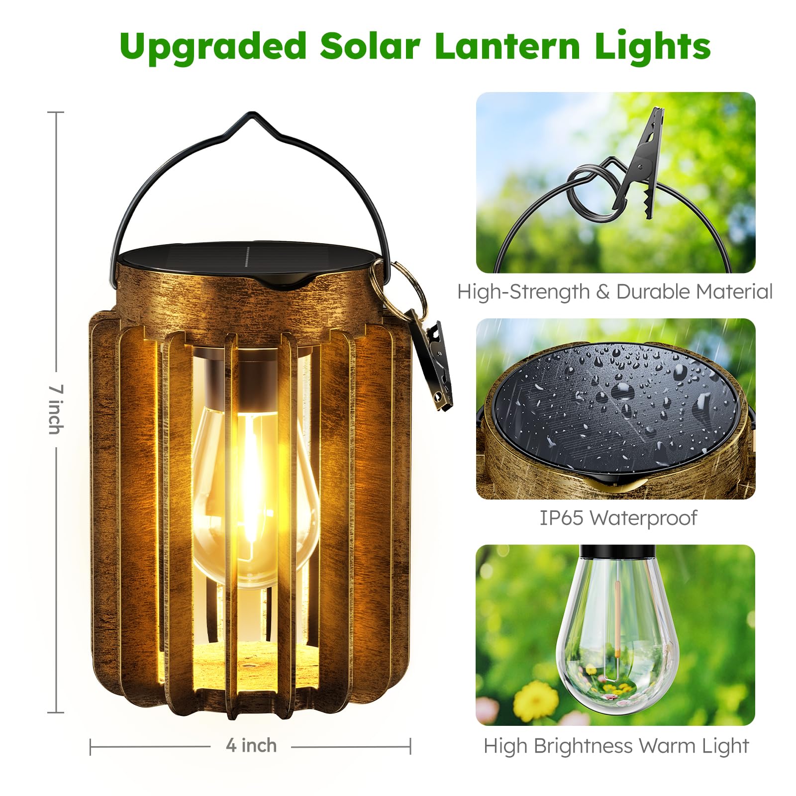 Ahaorigin solar lantern gift-ready package for special occasions