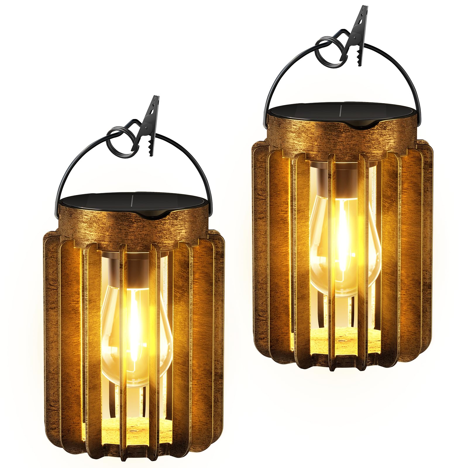 Ahaorigin solar lantern bright outdoor light for evenings