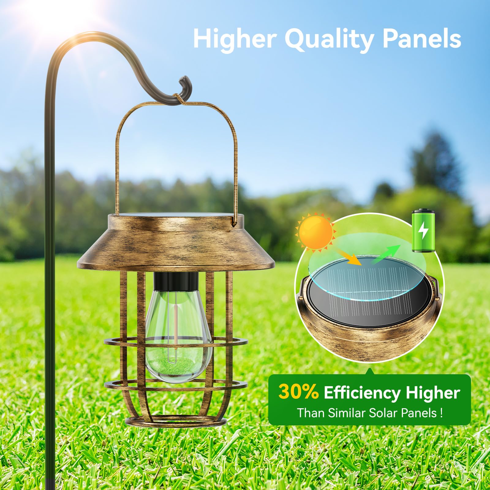 Ahaorigin warm LED glow enhancing patios, porches, and gardens after sunset.