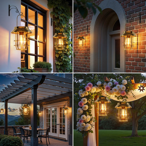High-efficiency solar panel powers Ahaorigin lantern for long-lasting brightness