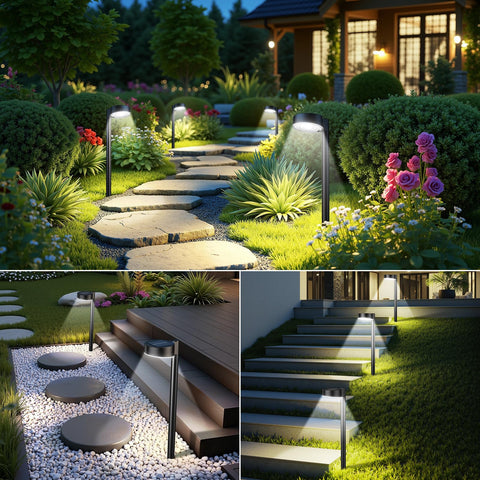 Ahaorigin solar pathway light ideal for yards, gardens, and driveways