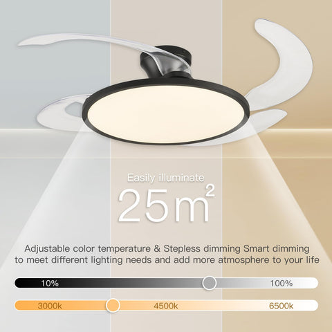 AHAWILL 360-degree airflow design evenly circulates room air