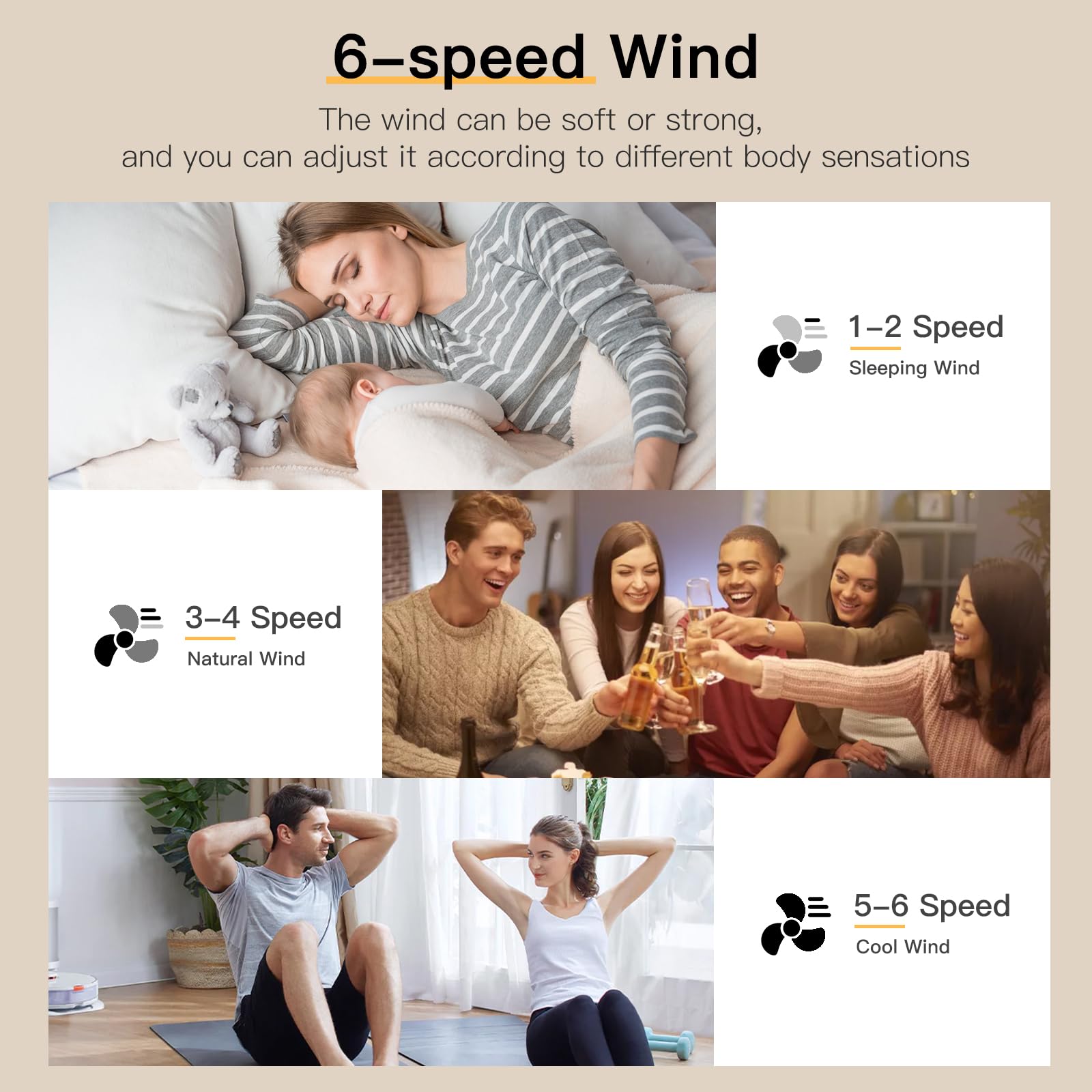AHAWILL app and remote control simplify fan and light management