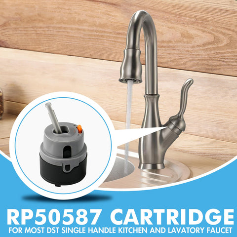 Delta single-handle faucet cartridge installation with Ahenbal durability