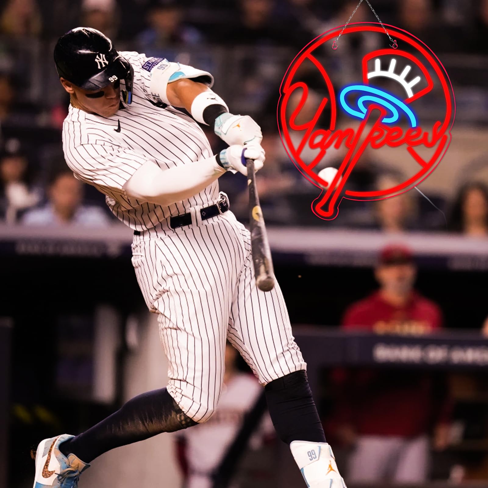 AHlove Yankees neon sign makes a great gift for sports fans and celebrations
