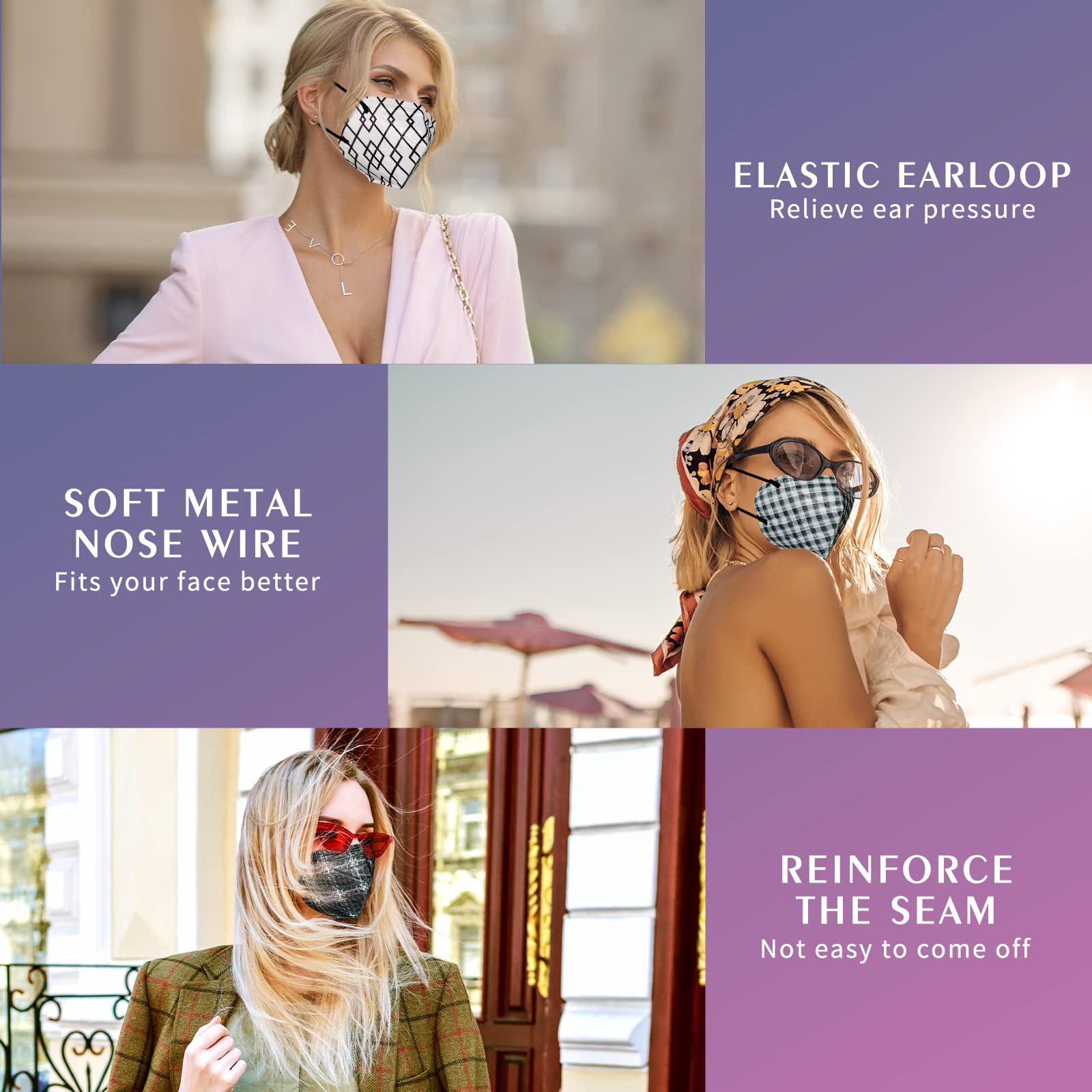 AHOTOP individually wrapped KN95 masks keep protection clean on the go.