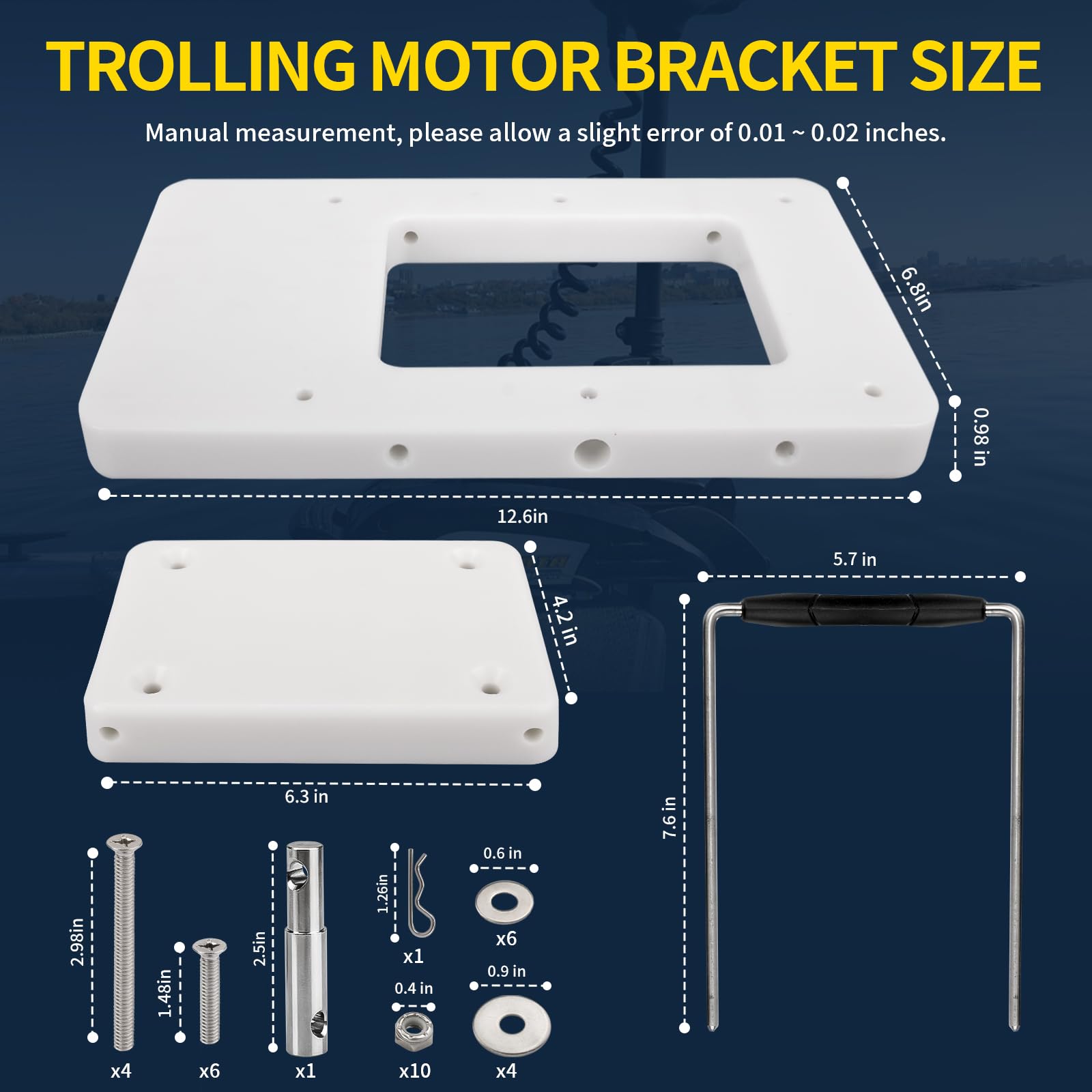 Ahuliao locking system enables quiet operation on the water.