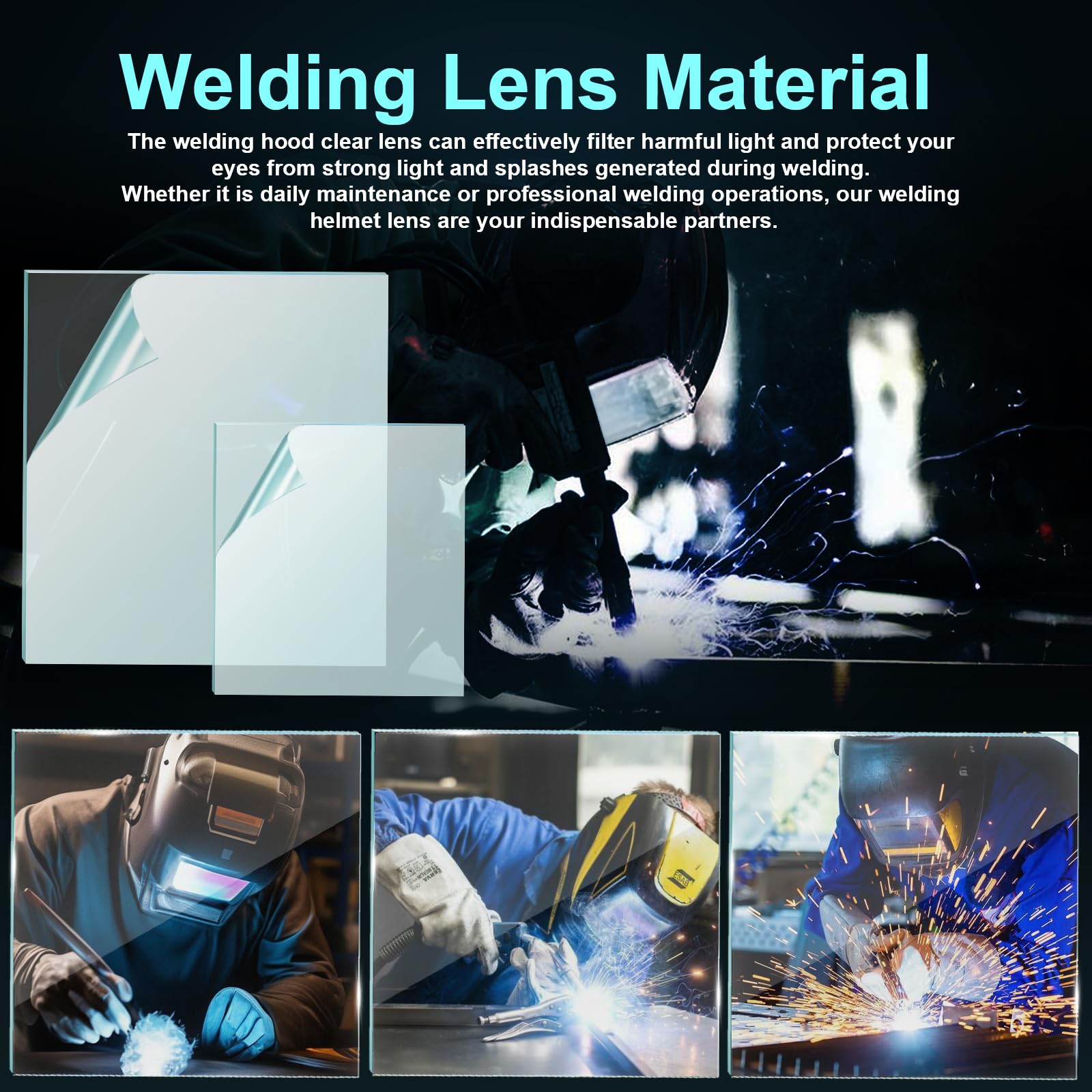Ahuliao replacement lens pack, 20 lenses for easy maintenance.