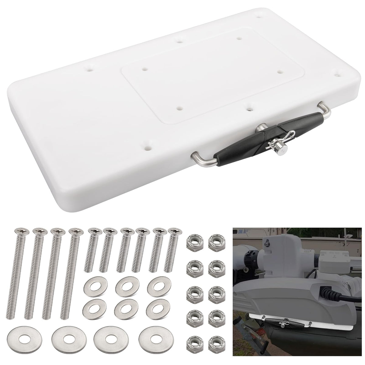 Ahuliao quick-release bracket top view shows compact, sturdy support.