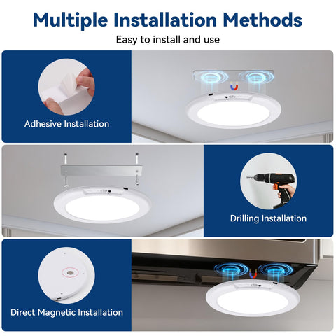 Aialun battery-operated light ideal for showers and bathrooms