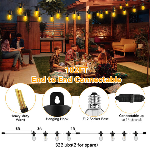 Aialun IP45 waterproof outdoor setup withstands rain, wind, and seasonal weather.