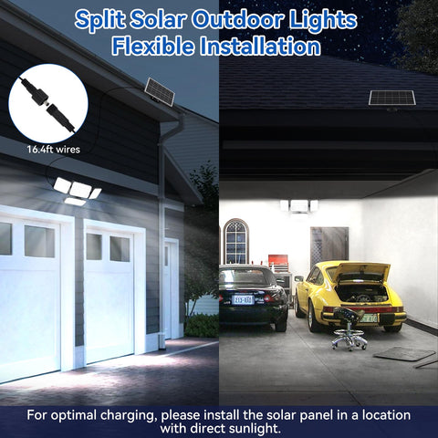 Aialun solar lights IP65 waterproof design withstands rain and weather.