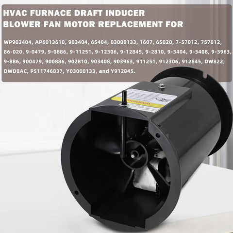 Aibabcue 120V 3100 RPM inducer motor for efficient venting