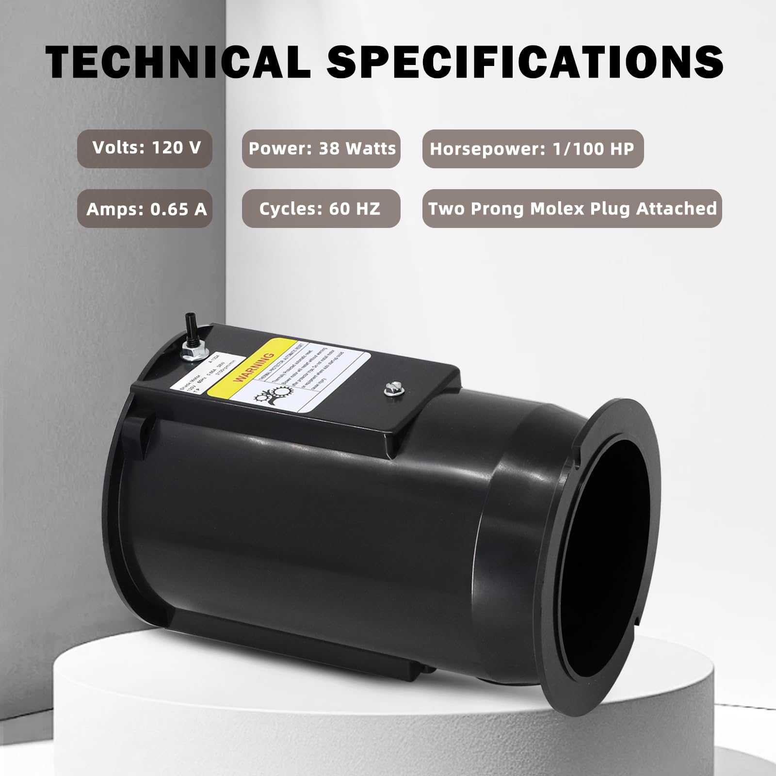 Aibabcue 65404 exhaust inducer motor compatible with Intertherm and Miller furnaces