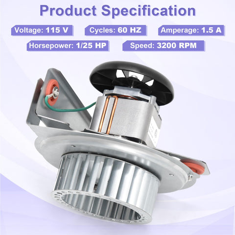 Aibabcue blower wheel for inducer enhances airflow and reliability