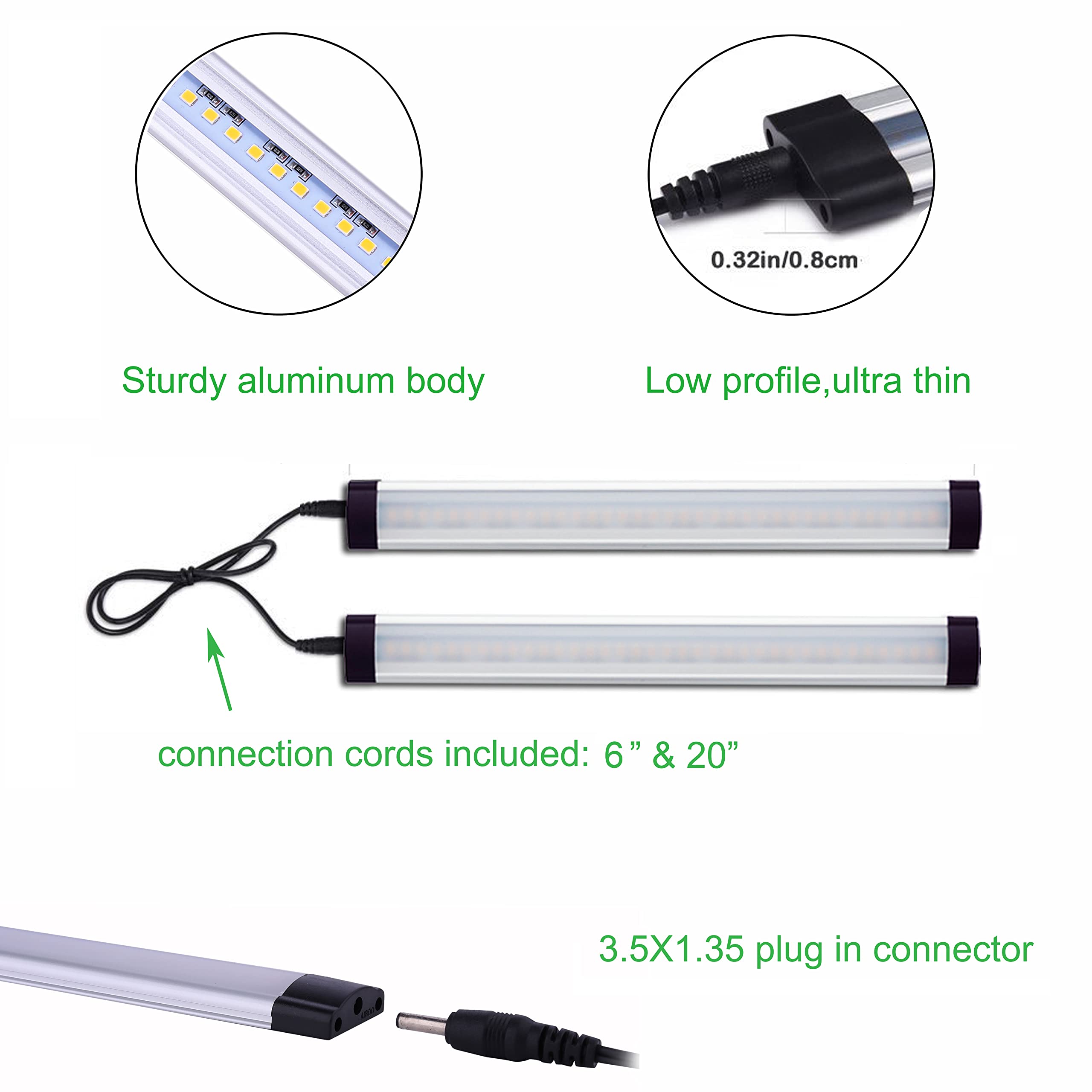 AIBOO daylight white brightness enhances kitchen tasks
