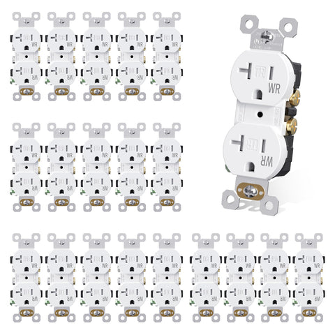 AIDA 15A duplex outlet ready for residential and commercial use