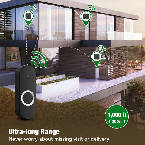 AIDA receiver mounted on the wall demonstrates simple wireless setup.