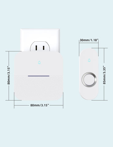 AIDA easy setup with plug-in receiver and battery button.
